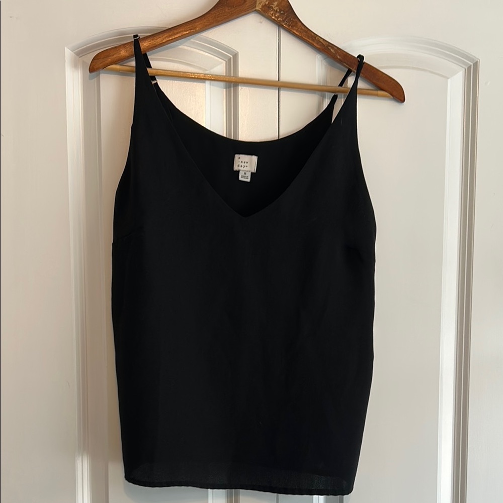 Black Fitted Camisole Top